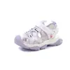 Sandalias para Niñas 2025 Verano Nuevas Antideslizantes Suela Suave de Punta Cerrada para Niños Medianos y Mayores Deportivas Casuales Estructura Zapatos de Playa