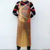 Delantal de tela Oxford para obra impermeable y a prueba de aceite para hombre, engrosado, protección laboral, resistente a ácidos y álcalis, industrial, alargado y a prueba de polvo
