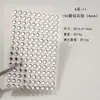 Serie 4 450 transfronterizo 2/3 mm acrílico Pegatinas de Diamante Pegatinas de Perla pegatinas para la cara pegatinas de maquillaje maquillaje de ojos cristal de diamante brillante