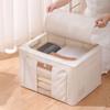 Caja de Almacenamiento Explosiva para Ropa Hogar Tela Gran Capacidad a Prueba de Polvo a Prueba de Humedad Ropa Edredón Plegable Tela Oxford Almacenamiento