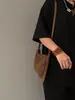 Kebidou Moda Estampa de Leopardo Pequena Bolsa Tote 2026 Nova Bolsa Feminina Couro Fosco Tendência Europeia e Americana Bolsa de Axila Bolsa Transversal