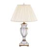 Lámpara de mesa de cristal nórdico, modelo de lujo, habitación, decoración moderna americana, villa, dormitorio, mesita de noche, lámpara de mesa de estudio