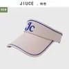 Gorra de Visera Bordada Jc con Bordes de Color Bloqueado, Ligera, Transpirable, Plegable para Cola de Caballo, Gorra de Béisbol, Sombrero Solar para Deportes al Aire Libre