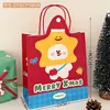 Tengyi Original Sacola de Presente de Desenho Animado de Natal Bolsa Carteiro Fofa Sacola de Papel Sacola de Embalagem para Presente Sacola de Armazenamento para Presente de Aniversário