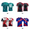 Traje de ropa de fútbol personalizado con estampado digital de cuerpo completo, una variedad de telas opcionales, comercio exterior de clubes, personalización según mapa, ropa de fútbol