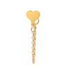 Brincos de Corrente com Tassel Europeus e Americanos Apaixonados Moda Brincos de Uma Peça Vento Frio Tendência Celebridade da Internet Brincos de Uma Peça para Mulheres