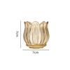 Suporte de Vela Aromaterapia Estilo Ins Simples Vidro Transparente Espessado Material Decoração de Casa Copo de Vela com Fragrância