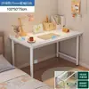 Mesa para quarto de menina com gavetas, mesa simples para maquiagem e estudo para uso doméstico de estudante, mesa de computador para escritório para moradia para alugar