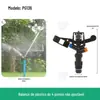 Aspersor oscilante de 4 pontos para uso agrícola e paisagístico, Aspersor de irrigação rotativo automático de 360 graus para irrigação de árvores frutíferas