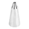 Acero Inoxidable 430 Crema Pezón Soldadura por Puntos Medio Montaje Pezón Pastel Decorativo Galletas Alimento Suplementario Frijol Disuelto Herramienta para Hornear
