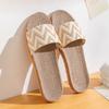 Sandalias y pantuflas para el hogar para mujer, primavera y otoño, verano, ratán, paja, interior, hogar, lino, antideslizantes, sin olor, pies, cuatro estaciones, venta al por mayor para hombres