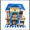 Suministros Funerarios al por Mayor Manualidades de Papel para Villas Grandes Europeas y Americanas, Ofrendas para el Festival Qingming, Ropa de Frío para el 1 de Octubre y Suministros para el Festival Zhongyuan