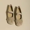 Zapatos estilo Boken, bailarinas Mary Jane estilo coreano, diseño retro versátil de corte bajo, adecuados para faldas de primavera y verano, suela plana, nuevo modelo 2026, sin cordones