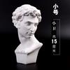 Estátua de gesso de resina 15cm Belas artes Esboço da estátua de gesso Ornamentos de Vênus Qin Estátua de gesso feminino David