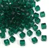 6/8mm Cristal de Vidro Transparente Cubos Quadrados Estéreo Contas Feitas à Mão Acessórios para Colar Pulseira Joias com Contas Contas Soltas
