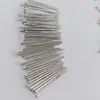 Pasadores Planos en Forma de T de Cobre Electrochapado, Pasadores de Conexión, Pasadores para Perlas, Pulseras de Joyería, Collares, Accesorios, Candado de Paz, Estilo Chino