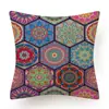 Funda de Almohada Estilo Étnico Retro Estilo Mandala Funda Decorativa para Cojín de Lanzamiento Mandala Amazon