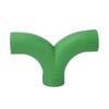 Ppr25 Gran curva s curva 20 Puente de cuatro vías 32 Accesorios de unión Plástico Nuevo material Estándar nacional Tubería de agua Accesorios de tubería en espiga