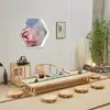 Mesa baixa Tatami Mesa de chá japonesa e cadeira sentar chá novo Mesa de chá Zen Chinesa Mesa de estudos banqueta mesa mesa de janela de sacada