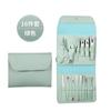 Set de Cortauñas de 16 piezas, bolsa plegable, herramienta de manicura, cortaúñas para surcos de uñas, acero inoxidable, alicates de pico de pollo para recortar manos y pies, cortauñas