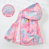Casaco de primavera e outono para meninas 2022 Novo estilo de meados do outono Roupas infantis de outono Casaco de trincheira da moda para bebês meninas