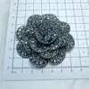 Flores de Sapato Rosa Diamante Quente Planas, Acessórios para Chapéu, Decoração de Bolsa, Acessórios para Roupa, Materiais e Acessórios para Sapato,
