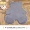 Tapete de Animal Cartoon com Pelo Sintético de Coelho para Sala de Estar, Quarto, Tapete de Pelúcia Curta, Sofá, Mesa de Cabeceira, Janela de Canto, Tapete de Chão para Quarto de Crianças, Capacho