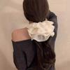 Preguiçoso Início da Primavera ~ Anel de Cabelo de Malha de Cor Doce para Intestino Grosso, Corda de Cabelo com Borda Auricularíbulo de Várias Camadas para Mulheres, Corda de Cabelo Suave e Elegante, Acessórios para Cabelo