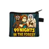 Nuevo Producto Bosque 99 Noches en el Bosque Monedero Mini Portátil Portatarjetas de Identificación