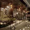 Nuevo Estilo Chino Jaula de Pájaros Decorativa de Hierro Lámpara Colgante Restaurante Restaurante de Hot Pot Casa de Té Lámpara Creativa Bar de Café Linterna Lámpara Colgante Pequeña