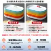 Plato de Melamina Xiangyuan, Plato Ovalado de Dos Colores para Rollos de Arroz, Plato para Restaurante de Hot Pot, Buffet, Barbacoa, Plato para Entrantes Fríos