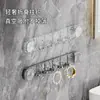Gancho corrugado de ventosa gancho pared de baño gancho adhesivo sin costuras vacío fuerte sin perforación puerta de cocina estante de almacenamiento trasero