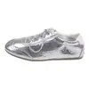 Zapatos Planos de Ballet con Cordones de Cuero Suave Retro para Mujer, Suela Suave, Cómodos, Versátiles, Elegantes, Transpirables, Casuales, Zapatos de Plataforma con Punta Redonda