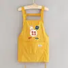 Delantal impermeable ultradelgado para uso doméstico, anti-manchas, transpirable, para cocinar en la cocina para adultos, con impresión de logotipo, adecuado para usar al comer y en el trabajo