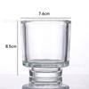 Directo de Fábrica Vidrio Transparente Botella de Vidrio para Aromaterapia Vidrio Espeso Taza de Vidrio para Velas Portavelas DIY Adornos Taza de Vidrio para Velas de Aromaterapia