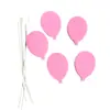 Esponja Decorativa Estrella Paquete de 5 Inserciones para Pastel Estrella de Cinco Puntas Espuma Horneado Pastel de Cumpleaños Alambre de Hierro Tarjeta de Inserción Globo