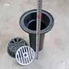Hierro Fundido Tipo 87 Canalón Embudo de Boca de Bajante Tipo Sifón Tipo Socket Bajante Canalón de Techo Descarga Directa Drenaje de Piso