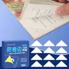 ¡Profesor recomendado! Protector de esquina de libro, transparente, no necesita corte, previene el rizado y el levantamiento. Esquina protectora para cubierta de libro.