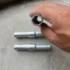Tienda de diez años accesorios galvanizados engrosados para invernadero tubo de acero conector de tubería directa tubo recto interior junta exterior