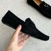 ¡Nivel de Gabinete! Mocasines de Exportación para Hombre de Dongguan, Zapatos Náuticos de Triángulo Invertido con Suela de Frijol, Zapatos Casuales de Cuero de una Pierna
