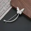 Nuevo Pasador de Mariposa Estilo Chino para Mujer, Pasador de Alto Nivel Estilo Antiguo, Accesorios para el Cabello con Borlas Doradas y Plateadas, Pinza Lateral