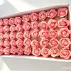 Vendas Diretas da Fábrica Mini Cabeças de Flores do Tamanho de um Polegar DIY Flores de Sabão Semi-Acabadas Cabeças de Flores de Rosa Presentes de Flores de Sabão Atacado