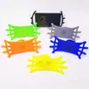 Soporte para teléfono móvil de bicicleta giratorio de 360 grados, soporte de navegación para motocicleta y coche eléctrico, soporte de silicona para teléfono móvil para montar
