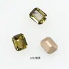 Dongzhou Cristal 8*6 Rectangular Octagonal Fondo Puntiagudo Destello Diamante K9 Vidrio Piedra Preciosa Tallada Alta Calidad Joyería Accesorios para Arte de Uñas