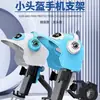 Soporte para Teléfono de Vehículo Eléctrico, Soporte para Teléfono de Motocicleta, Soporte de Navegación para Espejo Retrovisor con Accesorios para Casco, Listo para Envío