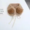 Orelheiras de Veludo Espessado Desenho Animado Fofo para Bebê Proteção Auricular Outono e Inverno Proteção Auricular para Crianças ao Ar Livre Bolsas de Orelha para Proteção Auricular