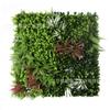 Pared Vegetal Transfronteriza de Comercio Exterior, Pared de Césped Artificial, Paredes de Fondo Artificiales de 1m para Exteriores Resistentes a los Rayos UV, Flores Simuladas de Alta Calidad