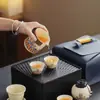Juego de Té de Viaje Taza Rápida Montaje en Coche Horno Ru Ola Tetera de Camping Regalo de Empresa Evento de Empresa Conmemorativo Al por Mayor