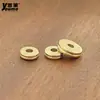6mm Cuentas Planas de Doble Línea Latón Espaciador de Doble Capa Wen Play Junta Pulsera Colgante Accesorios de Joyería Cuentas Fallos