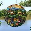 Fl001-024 Sino de Vento Criativo Rotativo Transfronteiriço Decoração Externa de Varanda, Pátio, Casa, Animal de Estimação, Jardim, Ornamento Pendurado para Sino de Vento